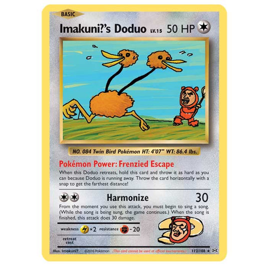 Pokemon - XY Evolutions - Imakuni?'s Doduo (Secret Rare) - 112/108