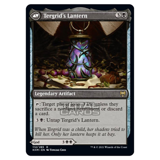 Magic The Gathering - Kaldheim - Tergrid, God of Fright // Tergrid's Lantern - 112/285