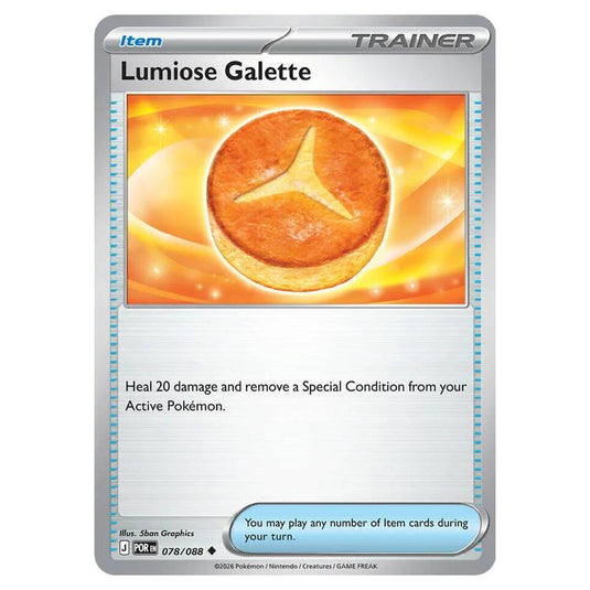 Pokemon - Mega Evolution - Perfect Order - Lumiose Galette - 078/088