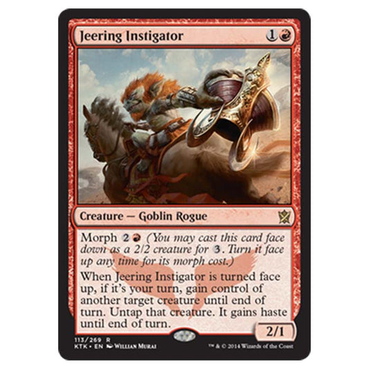 Magic the Gathering - Khans Of Tarkir - Jeering Instigator - 113/269