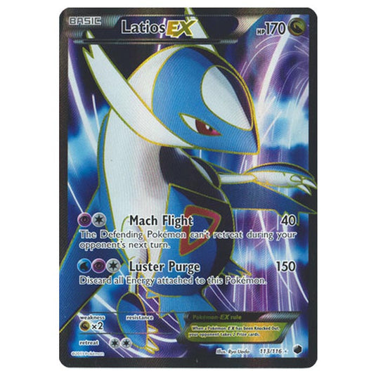 Pokemon - Black & White - Plasma Freeze - Latios-EX - 113/116