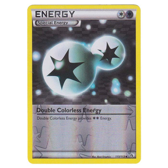 Pokemon - Black & White - Legendary Treasures - (Reverse Holo) Double Colorless Energy - 113/113