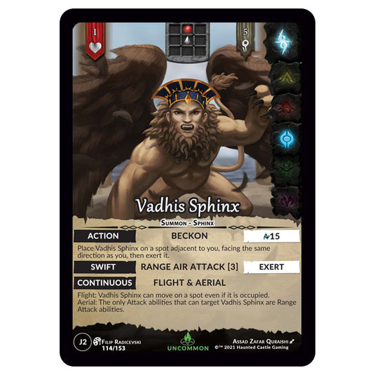 Genesis Battle of Champions - Welcome to Jaelara - Vadhis Sphinx (Uncommon) J2114