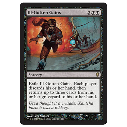 Magic the Gathering - Conspiracy - Ill-Gotten Gains - 114/210