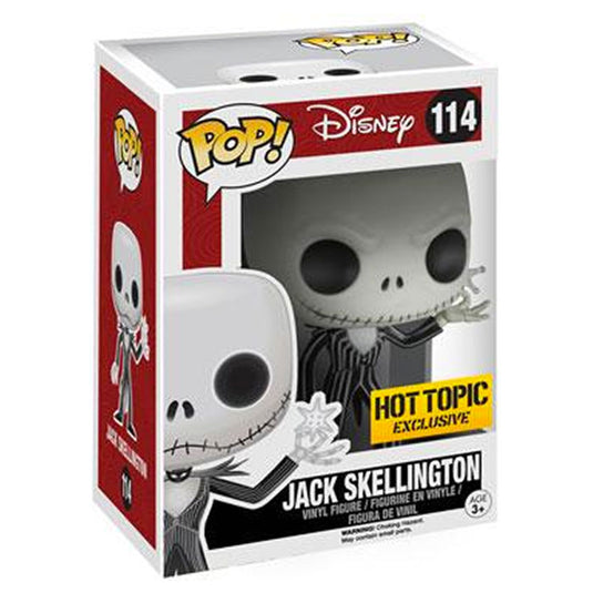 Funko POP! Nightmare Before Christmas - #114 Jack Skellington with Snowflake - 4" Vinyl Figure