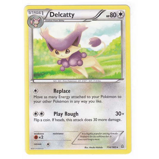 Pokemon - XY Primal Clash - Delcatty - 114/160