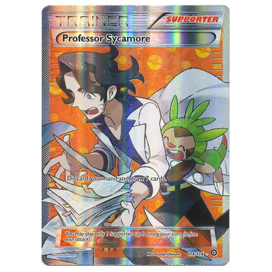 Pokemon - XY - Steam Siege - Professor Sycamore - Full Art - 114/114