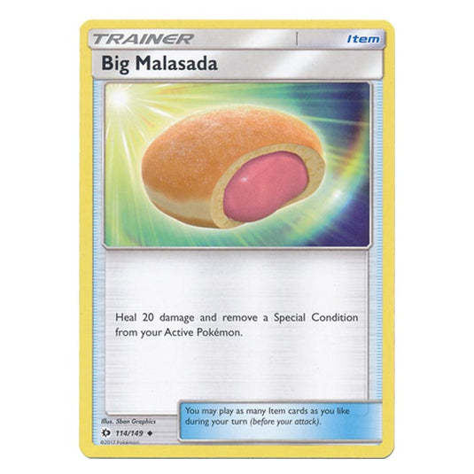 Pokemon - Sun & Moon - Base Set - Big Malasada - 114/149