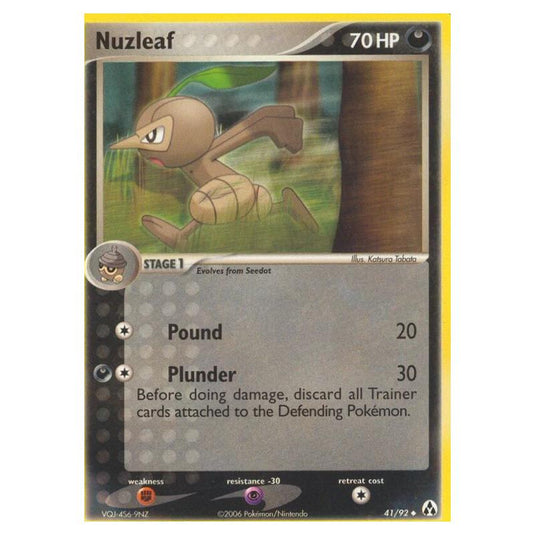 Pokemon - EX Legend Maker - Nuzleaf - 41/92