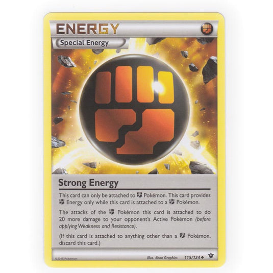 Pokemon - XY - Fates Collide - Strong Energy - 115/124