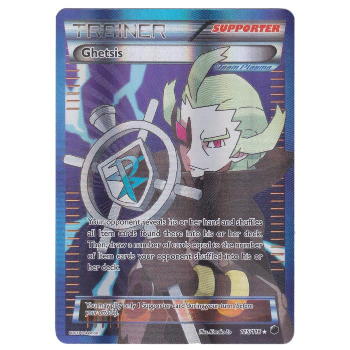 pokemon ghetsis card Pokmon TCG: Boss's Orders SR 095/073 sv1a Triplet Beat Ghetsis (Team Plasma) (Full Art) (115) Holofoil Boss's Orders 2023 Pokemon Paldea