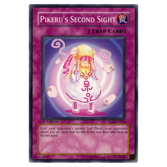 Yu-Gi-Oh! - The Lost Millennium - Pikeru\'s Second Sight (Common) TLM-EN050