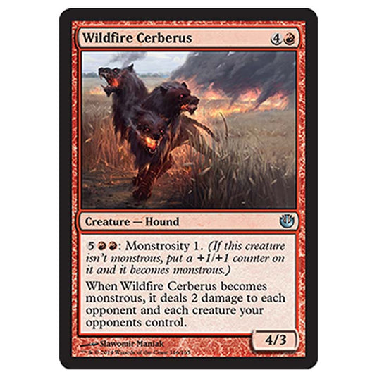 Magic the Gathering - Journey into Nyx - Wildfire Cerberus - 116/165