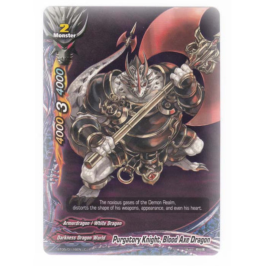 Future Card Buddyfight - Break To The Future - Purgatory Knights Blood Axe Dragon - 116/135