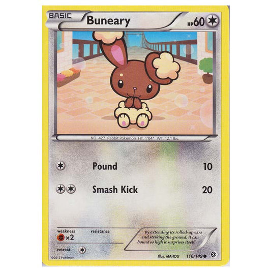 Pokemon - Black & White - Boundaries Crossed - Buneary 116/149