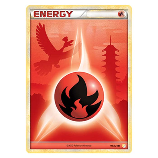 Pokemon - HGSS - Fire Energy - 116/123