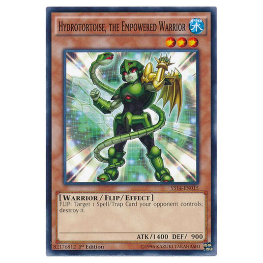 Yu-Gi-Oh! - Super Starter - Space-Time Showdown - Hydrotortoise, the Empowered Warrior (Common) YS14-EN015