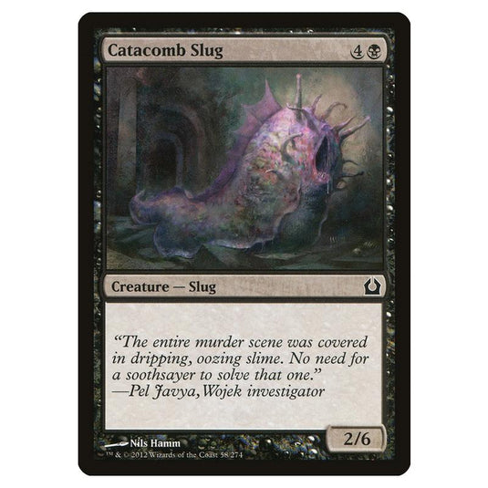 Magic The Gathering - Return To Ravnica - Catacomb Slug - 58/274