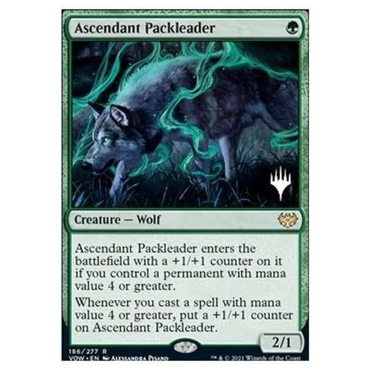 Magic The Gathering - Innistrad: Crimson Vow Promos - Ascendant Packleader - 186/277