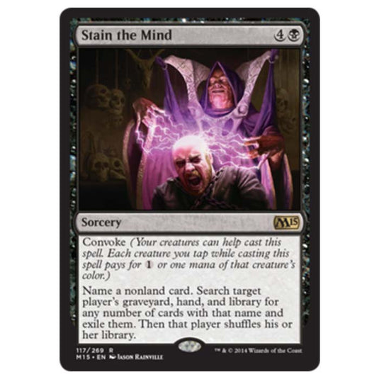 Magic the Gathering - M15 Core Set - Stain the Mind - 117/269