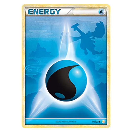 Pokemon - HGSS - Water Energy - 117/123