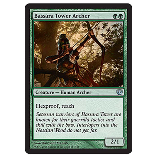 Magic the Gathering - Journey into Nyx - Bassara Tower Archer - 117/165