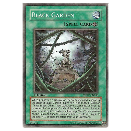 Yu-Gi-Oh! - Crossroads of Chaos - Black Garden (Super Rare) CSOC-EN048