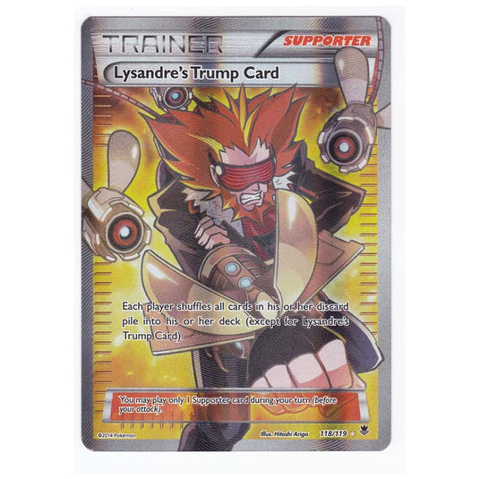 Pokemon - XY Phantom Forces - Lysandre's Trump Card - Full Art - 118/119