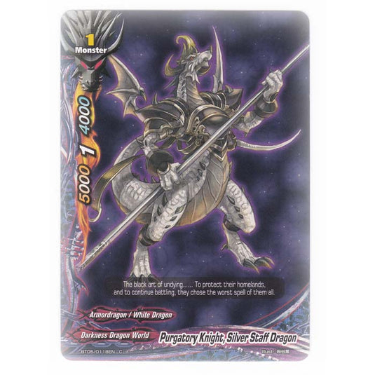 Future Card Buddyfight - Break To The Future - Purgatory Knights Silver Staff Dragon - 118/135