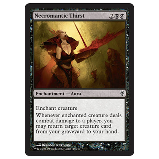 Magic the Gathering - Conspiracy - Necromantic Thirst - 119/210