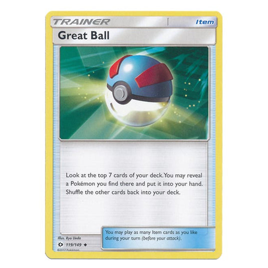 Pokemon - Sun & Moon - Base Set - Great Ball - 119/149