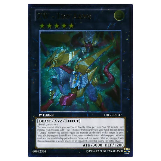 Yu-Gi-Oh! - Cosmo Blazer - ZW - Leo Arms (Ultimate Rare) CBLZ-EN047