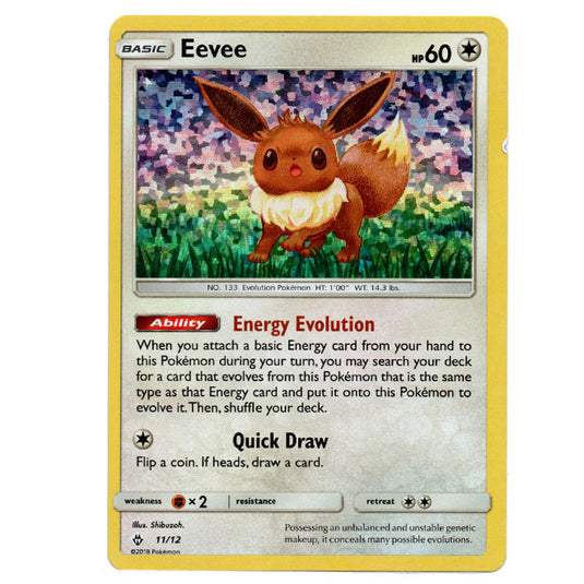 Pokemon - Eevee - McDonalds 2019 Promo 11/12 Pokemon - Eevee - McDonalds 2019 Promo 11/12