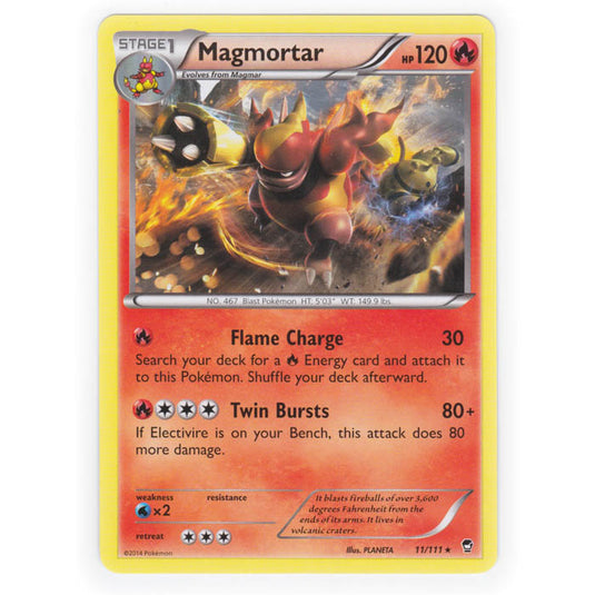 Pokemon - XY Furious Fists - Magmortar - 11/111