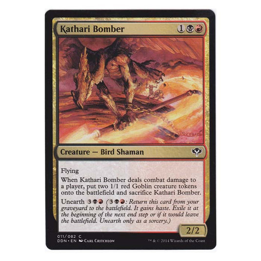 Magic the Gathering - Speed VS Cunning - Kathari Bomber - 11/82