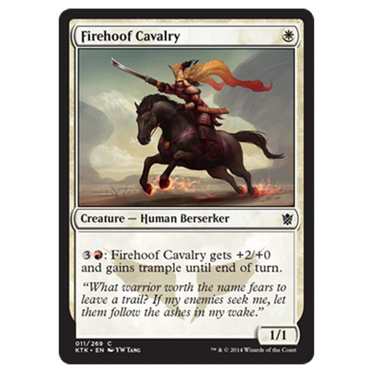 Magic the Gathering - Khans Of Tarkir - Firehoof Cavalry - 11/269