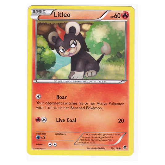 Pokemon - XY Phantom Forces - Litleo - 11/119