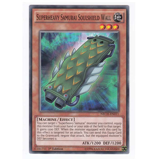 Yu-Gi-Oh! - The New Challengers - Superheavy Samurai Soulshield Wall - 11/99