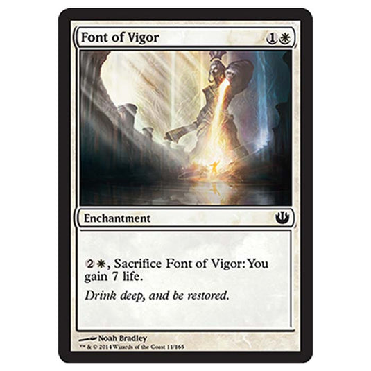 Magic the Gathering - Journey into Nyx - Font of Vigor - 11/165