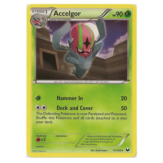 Pokemon - Black & White - Dark Explorers - Accelgor - 11/108