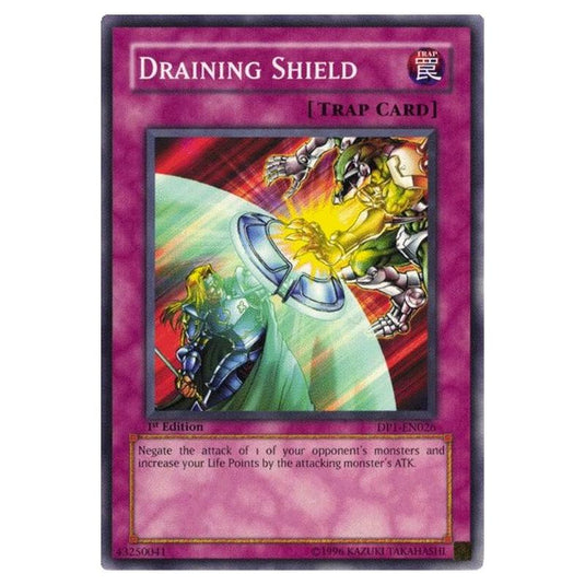 Yu-Gi-Oh! - Duelist Pack - Jaden Yuki - Draining Shield (Common) DP1-EN026