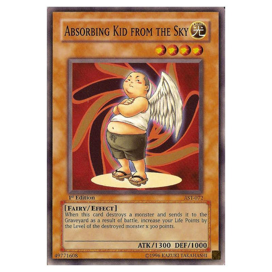 Yu-Gi-Oh! - Ancient Sanctuary - Absorbing Kid from the Sky (Common) AST-072