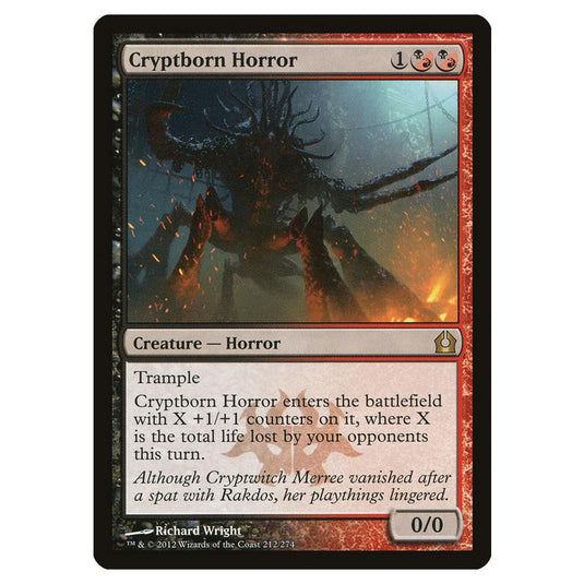 Magic The Gathering - Return To Ravnica - Cryptborn Horror - 212/274