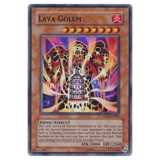 Yu-Gi-Oh! - Retro Pack 2 - Lava Golem (Super Rare) - RP02-EN082