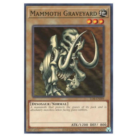 Yu-Gi-Oh! - Legend of Blue Eyes White Dragon (25th Anniversary Edition) - Mammoth Graveyard (Common) - LOB25-EN009