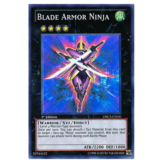 Yu-Gi-Oh! - Order of Chaos - Blade Armor Ninja (Super Rare) ORCS-EN041