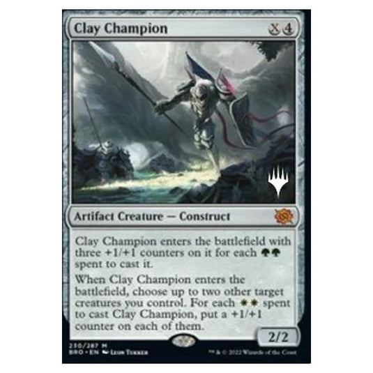 Magic The Gathering - The Brothers' War Promos - Clay Champion - 230/287