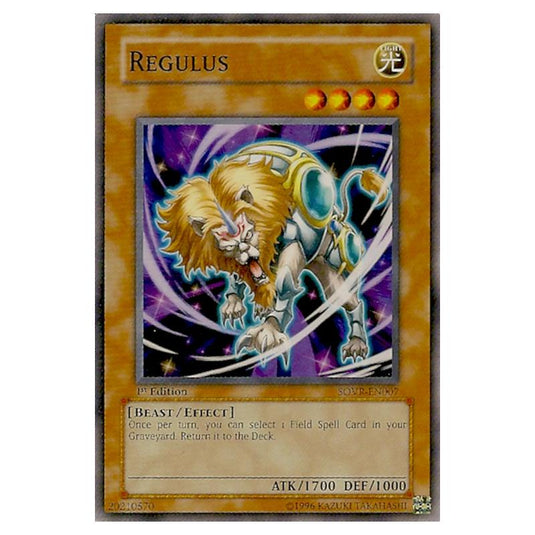 Yu-Gi-Oh! - Stardust Overdrive - Regulus (Common) SOVR-EN007