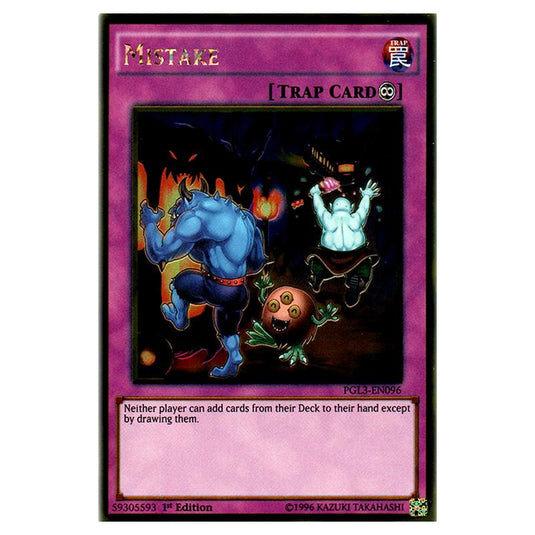 Yu-Gi-Oh! - Premium Gold - Infinite Gold - Mistake (Gold Rare) PGL3-EN096