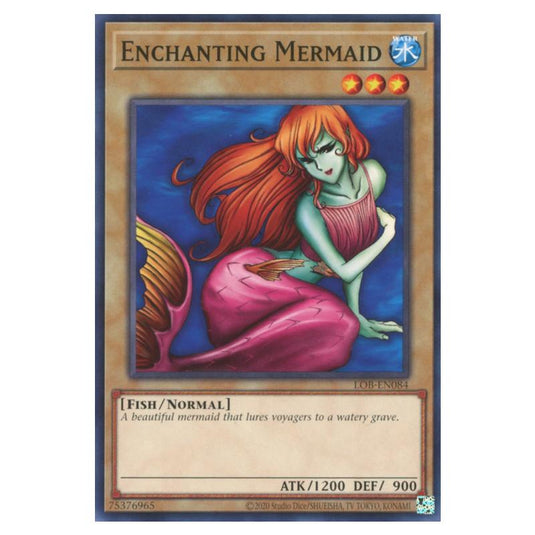 Yu-Gi-Oh! - Legend of Blue Eyes White Dragon (25th Anniversary Edition) - Enchanting Mermaid (Common) - LOB25-EN084